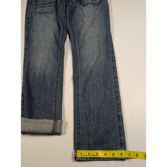 Lovestitch Women’s S Chambray Denim Overalls Button Front Casual Cottagecore - Picture 8 of 11